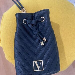 Victoria-s-secret Women's Navy and Blue Wallet-purses